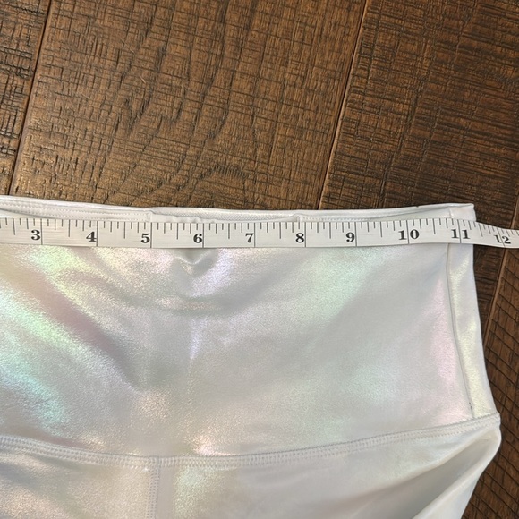 Zyia Iridescent White Unicorn Luxe Leggings - Picture 12 of 12